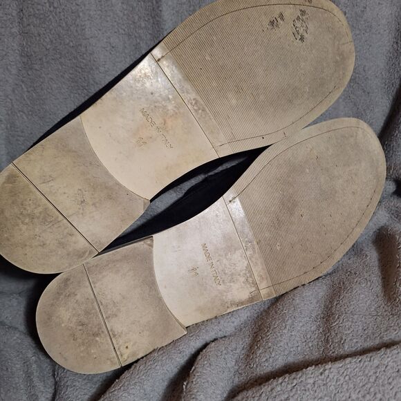 Saks Fifth Avenue Black Loafers main image 6